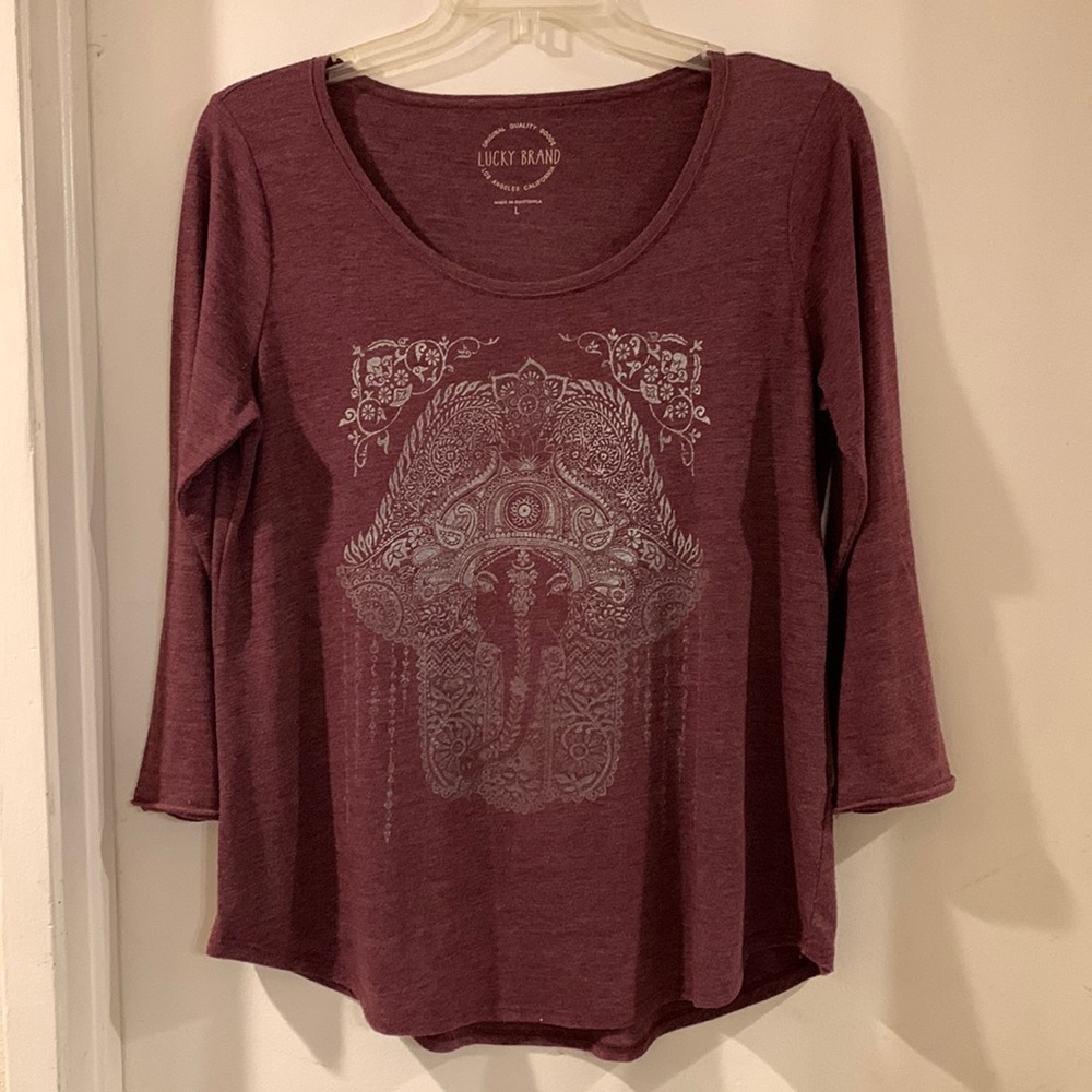 Lucky Brand soft and cozy tee.